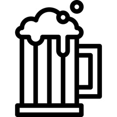 Beer Mug Foam Icon