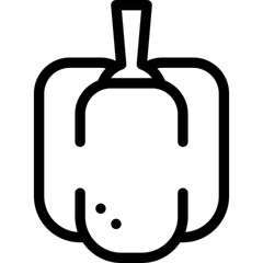 Bell Pepper Red Icon