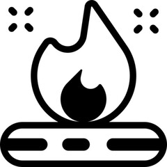Bonfire Flame Icon