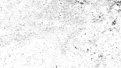 Vector old cement surface texture of concrete. Abstract distressed grain texture for grunge overlay effect. Overlay Distress grain monochrome design