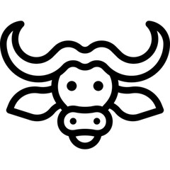 Buffalo Animal Icon