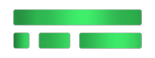 緑の金属プレートD2　セット	