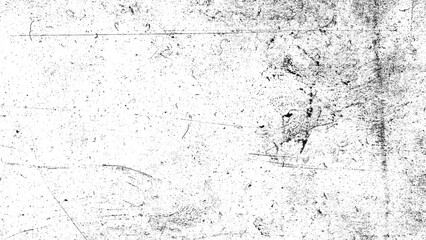 Vector old cement surface texture of concrete. Abstract distressed grain texture for grunge overlay effect. Overlay Distress grain monochrome design