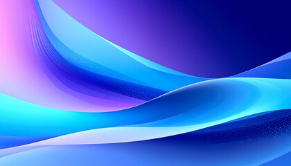 A Stunning Abstract Wave Design Featuring A Blend Of Blue And Purple Hues, With A Smooth, Dynamic, And Modern Aesthetic, Ideal For Digital Backgrounds And Contemporary Art.