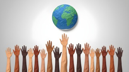 World day as diverse cultures and multiculturalism society and international tolerance celebration of global diversity and african american asian and caucasian culture integration and pride as a multi