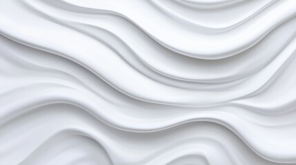 Abstract white wave pattern texture