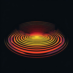 Obraz premium water in dynamic motion, isolated on black background for commercial use.