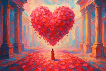 Large selection of invitation hearts, backgrounds, designs, cards, Wedding invitation.