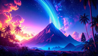 High-definition details capture the beauty of the night.  
