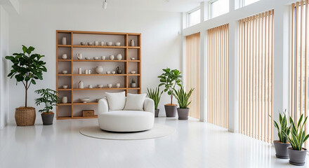 Modern Minimalist Living Room Decor with Plants and Natural Light Home Interior Design Ideas Scandinavian Style Home