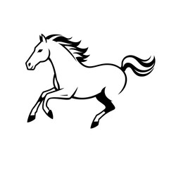 Obraz premium horse vector illustration