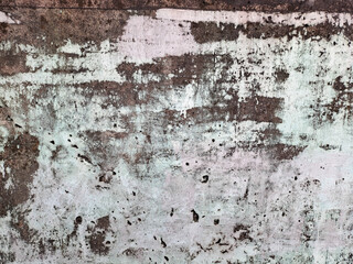 Detail dirty old cement wall for background. Concrete grunge background old wall style vintage texture	
