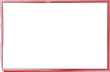 Red and Black Minimal Grunge Rectangle Certificate Frame Border. 7