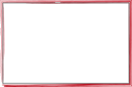 Red and Black Minimal Grunge Rectangle Certificate Frame Border. 7