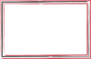 Red and Black Minimal Grunge Rectangle Certificate Frame Border. 16
