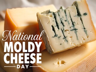 Celebrate national moldy cheese day with a variety of delicious cheeses