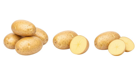 Fresh Potatoes Whole Sliced