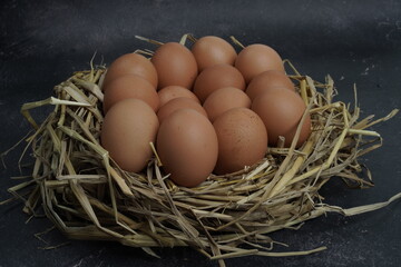 eggs in a basket