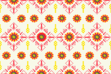 seamless floral pattern, geometric, wallpaper, background, flower, floral, tile, textile, decor