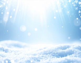 Naklejka premium Winter Sparkle Landscape