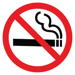 No smoking sign transparent png. High resolution vector icon   © RABBI
