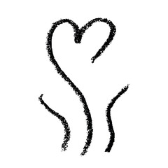 Hand drawn steam and smoke Steam swirls doodle Heat waves or aroma from cooking food and hot coffee, gas and fumes Single element for print, web, design, decor