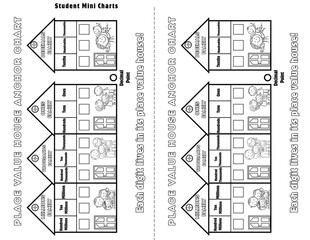 Place Value House Anchor Chart - 6