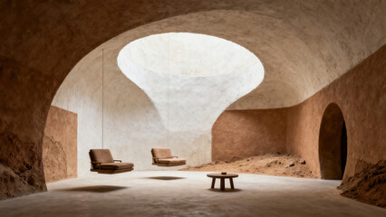 Surreal interior decoration