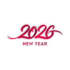 new year 2026 vector design