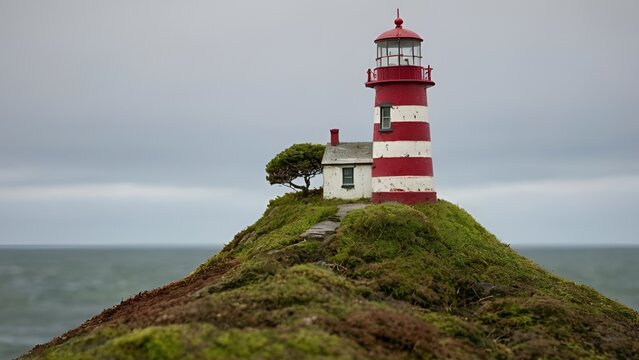 Lighthouse on a Micro-Island