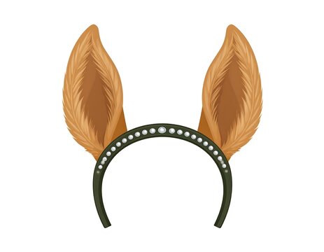 Cartoon rabbit ears headband