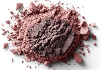 Crumbled Rosy Powder Close Up