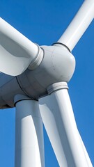 Close-up wind turbine blades (3)