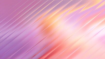 Abstract Diagonal Ripples With Soft Pink Purple Orange Gradient Light background texture