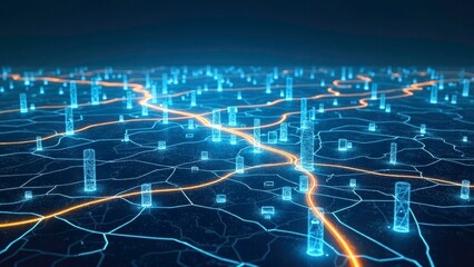 Creative Image of Urban Technology Network