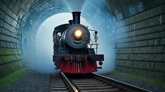 Halloween Night Train