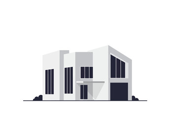 Modern Minimalist House Architectural Design.