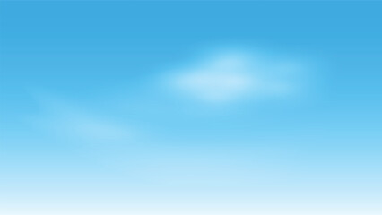 blue sky with  white cloud background