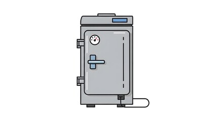 Oven appliance illustration showcasing kitchen equipment