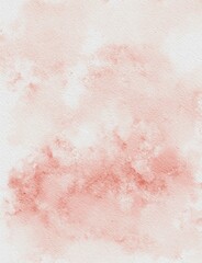 Soft Coral Watercolor Wash Texture - Abstract Background