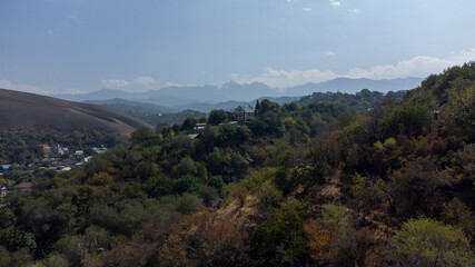 house on the mountain Almaty Kazakhstan