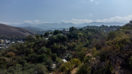 house on the mountain Almaty Kazakhstan