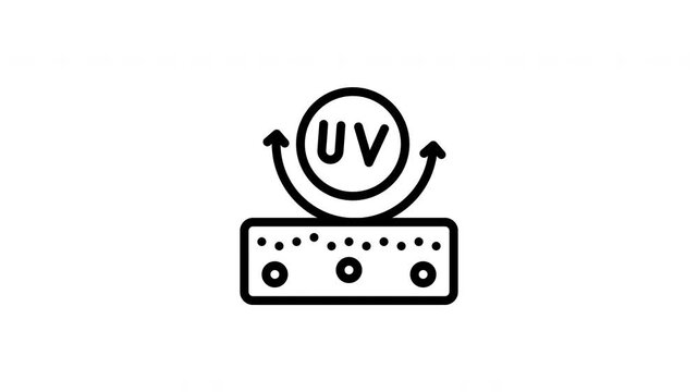 sun protection animated icon
