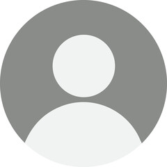 Default Avatar profile icon transparent png. Social media User png icon. whatsApp Dp 
