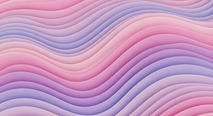 Abstract Pastel Wavy Background Design.