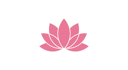 a delicate pink lotus flower blooming gracefully