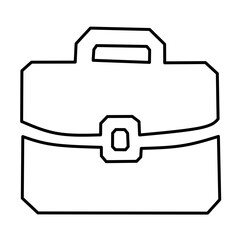 Briefcase Icon – Business Management Vector