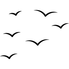 Naklejka premium Flying Bird Icon