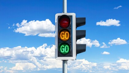 Go Signal Green Light Ahead, Opportunities Await