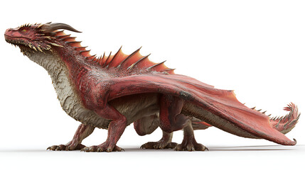 Fototapeta premium tyrannosaurus rex isolated on white